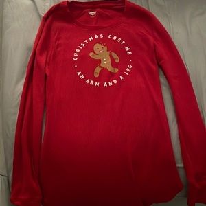 Old navy Christmas pj shirt
